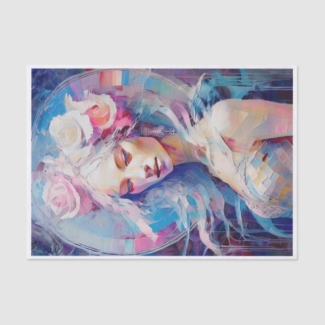 Alma de un ángel, colección de papel pastel (Anverso)