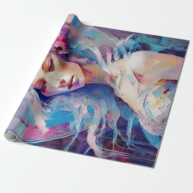 Alma de un ángel, colección de papel pastel (Desenrollado)