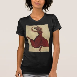 Alma en camiseta del movimiento