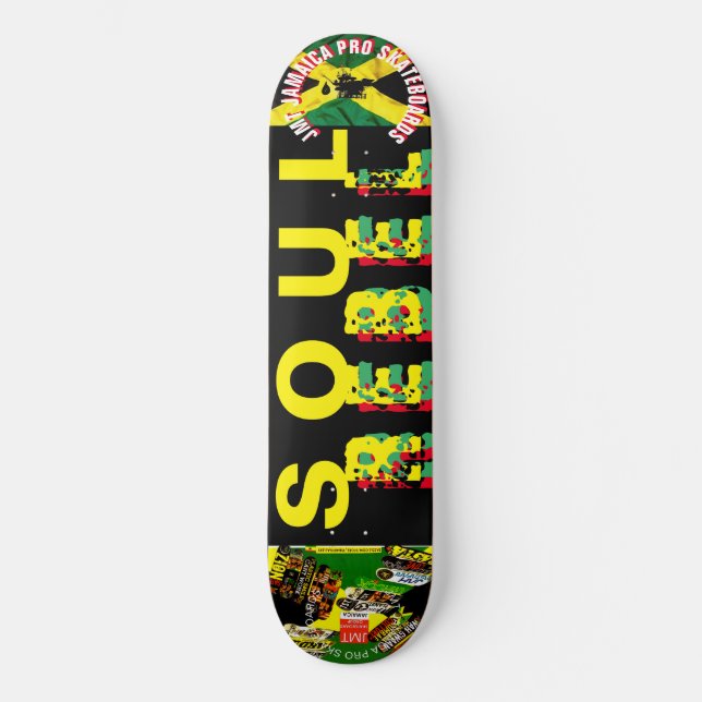 ALMA REBELDE  8 1/4" Tabla de Skateboard (Anverso)