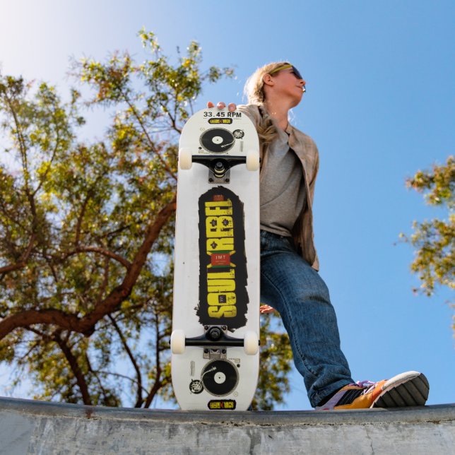 ALMA REBELDE  JMT 8 1/4" Tabla de Skateboard (Exterior 1)