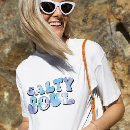 Alma salada, camisetas de playa, vacaciones de ver