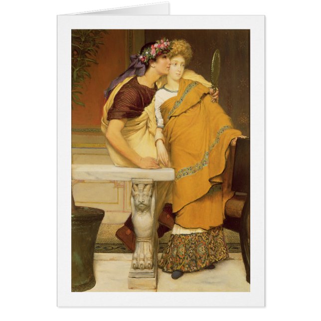 Alma-Tadema el | el espejo, 1868 (Frente)