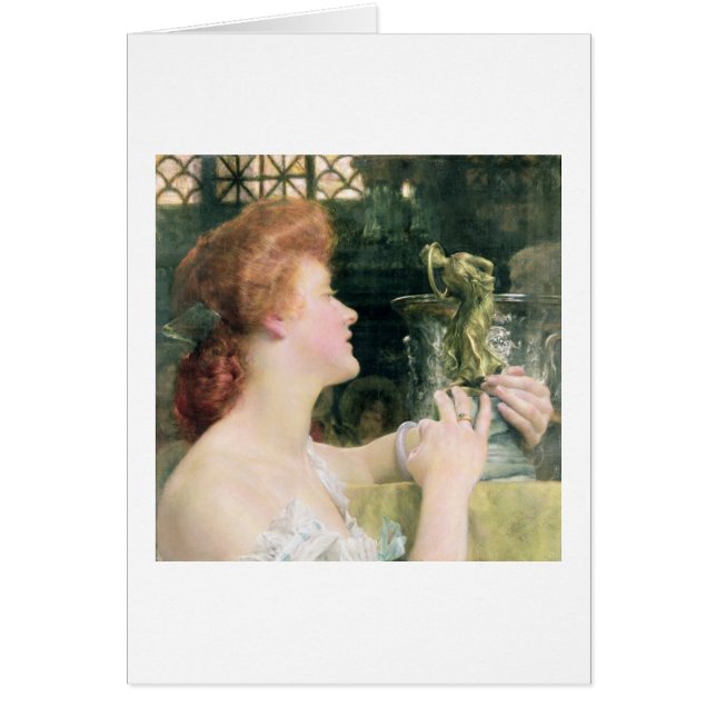 Alma-Tadema el | la Hour de oro, 1908 (Frente)