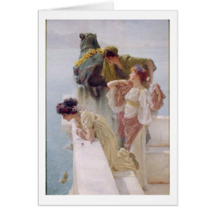 Alma-Tadema el   una esquina de ventajoso, 1895