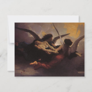 Alma traída al cielo por Bouguereau