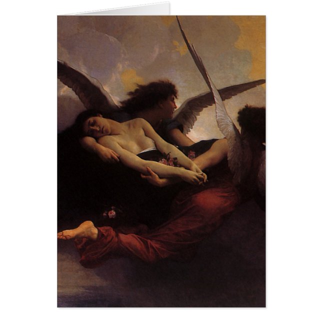 Alma traída al cielo por Bouguereau (Frente)