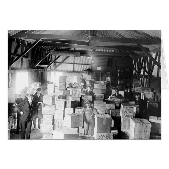 Almacén de whisky de contrabando, 1920 (Anverso (Horizontal))