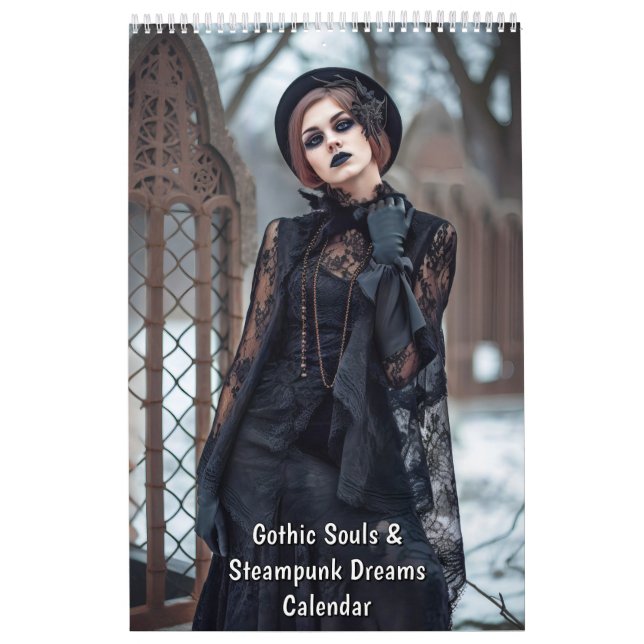 Almas góticas y sueños steampunk – Calendario (Tapa)