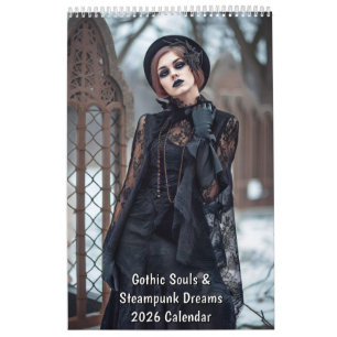 Almas Góticas y Sueños Steampunk – Calendario 2026
