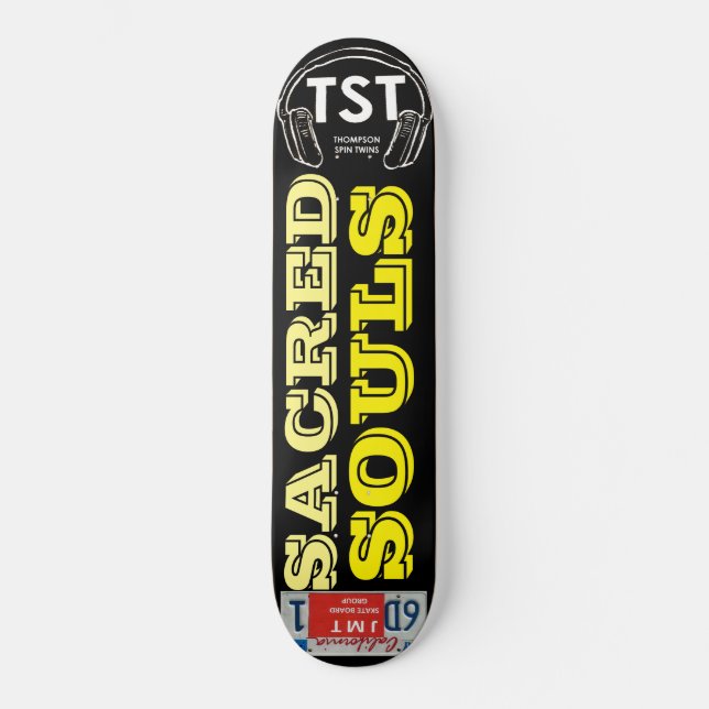 ALMAS SAGRADAS Patineta (Anverso)