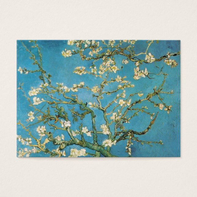 almendros florecientes, Van Gogh (Frente)