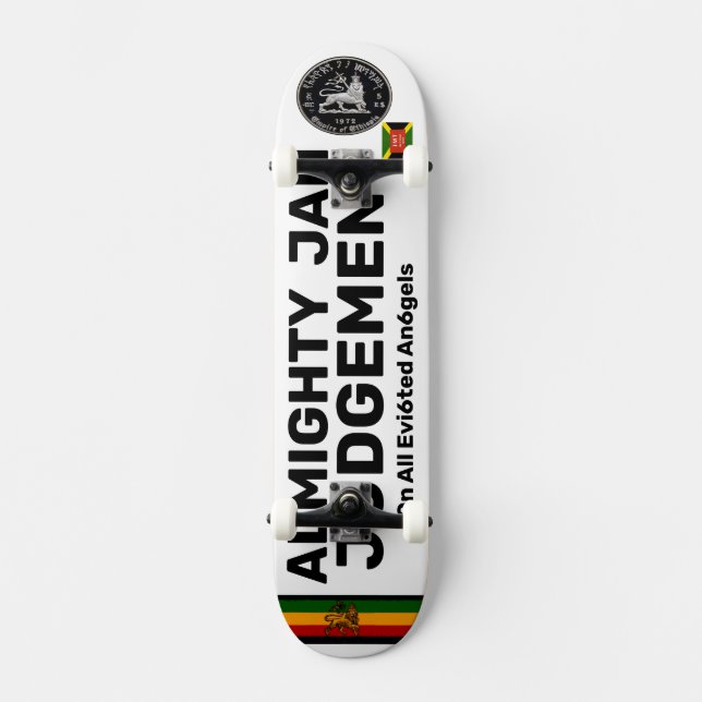 ALMIGHTY JAH Skateboard (Anverso)