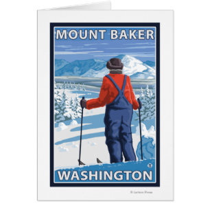 Almirante de esquiadores - Monte Baker, Washington