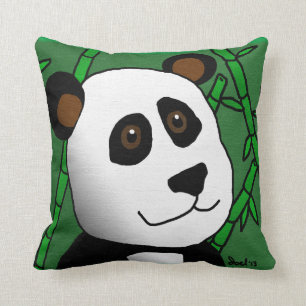 Almohada 16x16 de la panda