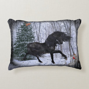 Almohada 2 Caballo Frisón País de las Maravillas d