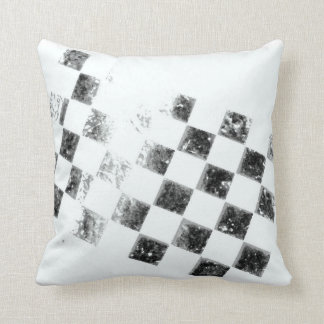Almohada a cuadros de la bandera