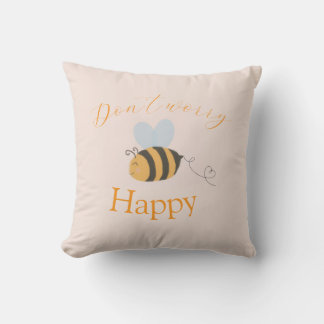 Almohada Abeja feliz