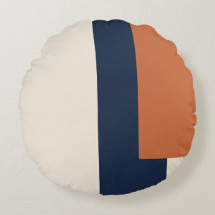 Almohada abstracta de bloque de color de estética