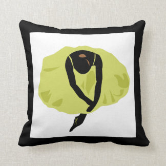 Almohada abstracta de la bailarina