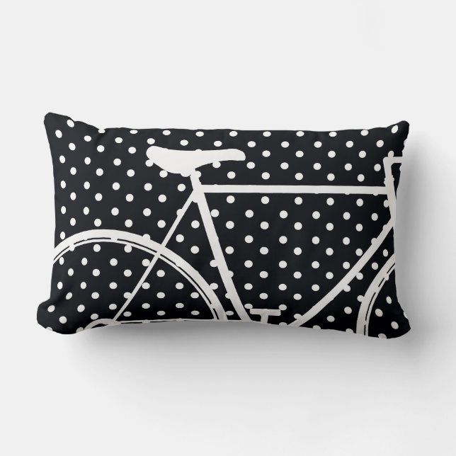 Almohada abstracta de la bici (Anverso)