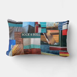 almohada abstracta de los barcos