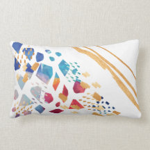 Almohada abstracta del acento de Décor del arte de