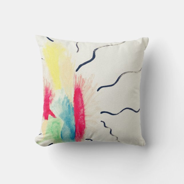 Almohada abstracta del modelo (Anverso)