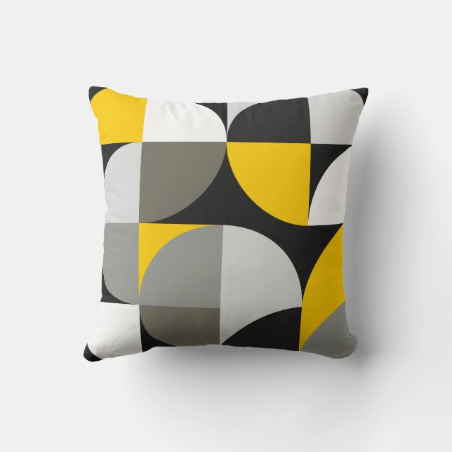 Almohada abstracta para lanzar (Reverso )