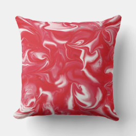 Almohada abstracta Red Passion