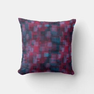 Almohada abstracta sin costuras – Doble cara con r