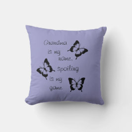 Almohada Abuelo Mariposa