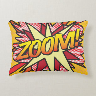 almohada acento Comic Book ZOOM! cojín