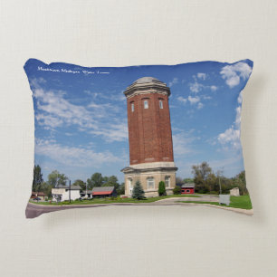 almohada acentuada de la Torre de Agua de Manistiq