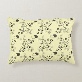 Almohada acentuada del cuarto del bebe de peluche