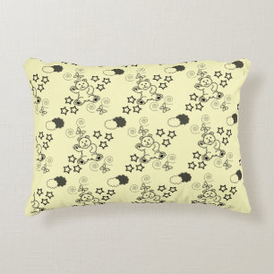 Almohada acentuada del cuarto del bebe de peluche