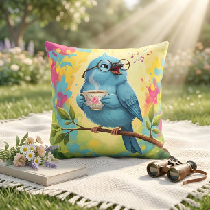 Almohada acogedora Blue Bird