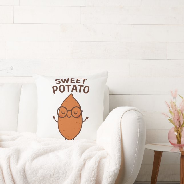 Almohada Acogedora de Batata Dulce (Sofá)