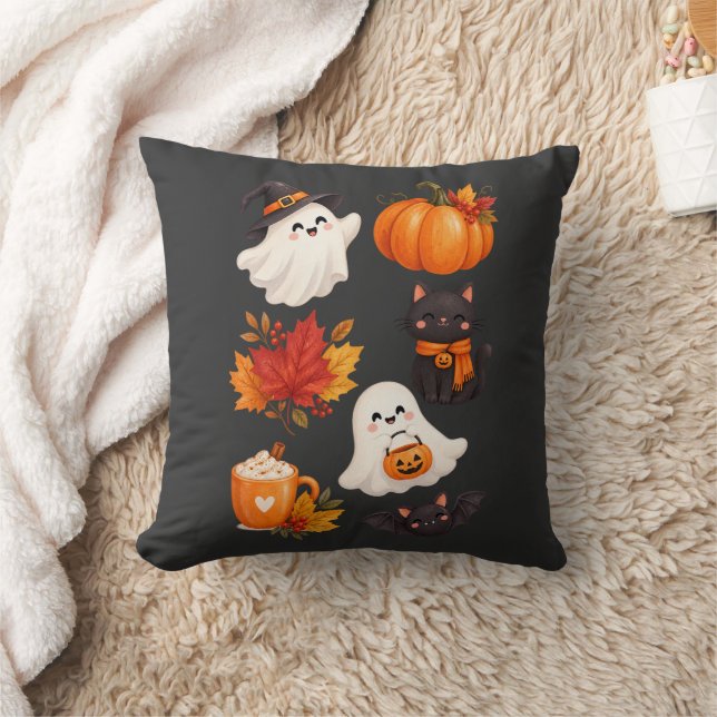 Almohada acogedora de otoño  (Manta)
