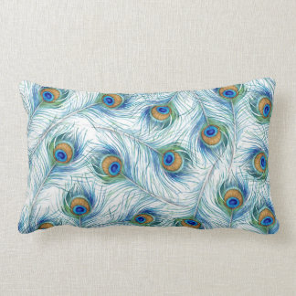 Almohada acogedora del pavo real