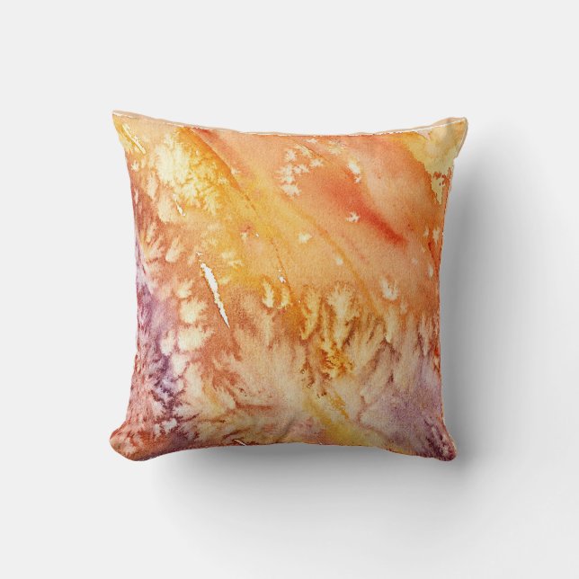 Almohada acuática Rosa de Apricot (Anverso)