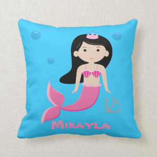 Almohada adaptable linda de la sirena - debajo del