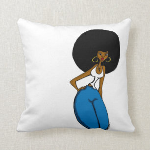 almohada afro del sista