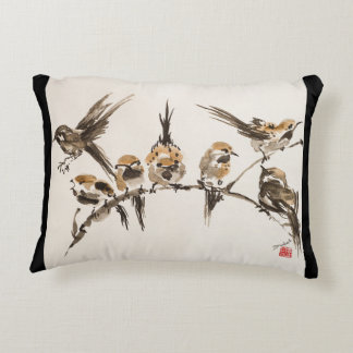 Almohada agravada 16" del acento del poliéster de
