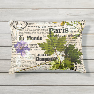 Almohada al aire libre 16" del acento del herbario