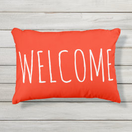 Almohada al aire libre agradable del acento del