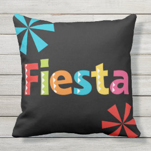 Almohada al aire libre de la fiesta mexicana