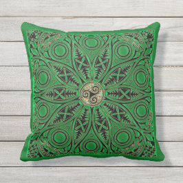 Almohada al aire libre de Triskele de la mandala
