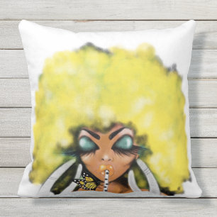 Almohada al aire libre que sorbe