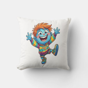 Almohada Alegre de Personaje de Dibujos Animados 